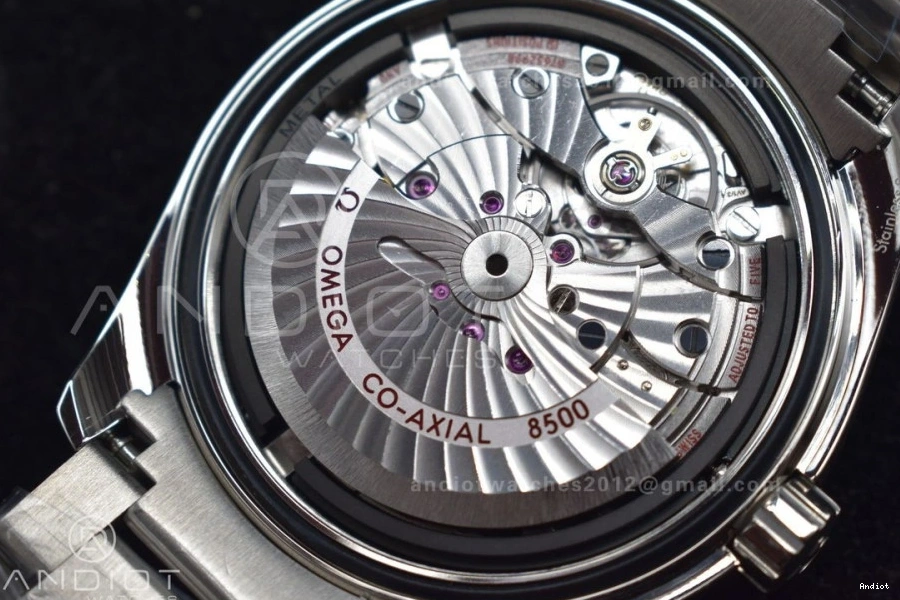 SS Best On Waved SS 150M 1:1 Aqua Edition Terra VSF Blue Bracelet Dial A8500 0102